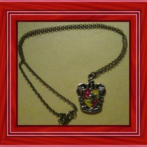 Bronze Gryffindor Inspired Design Necklace